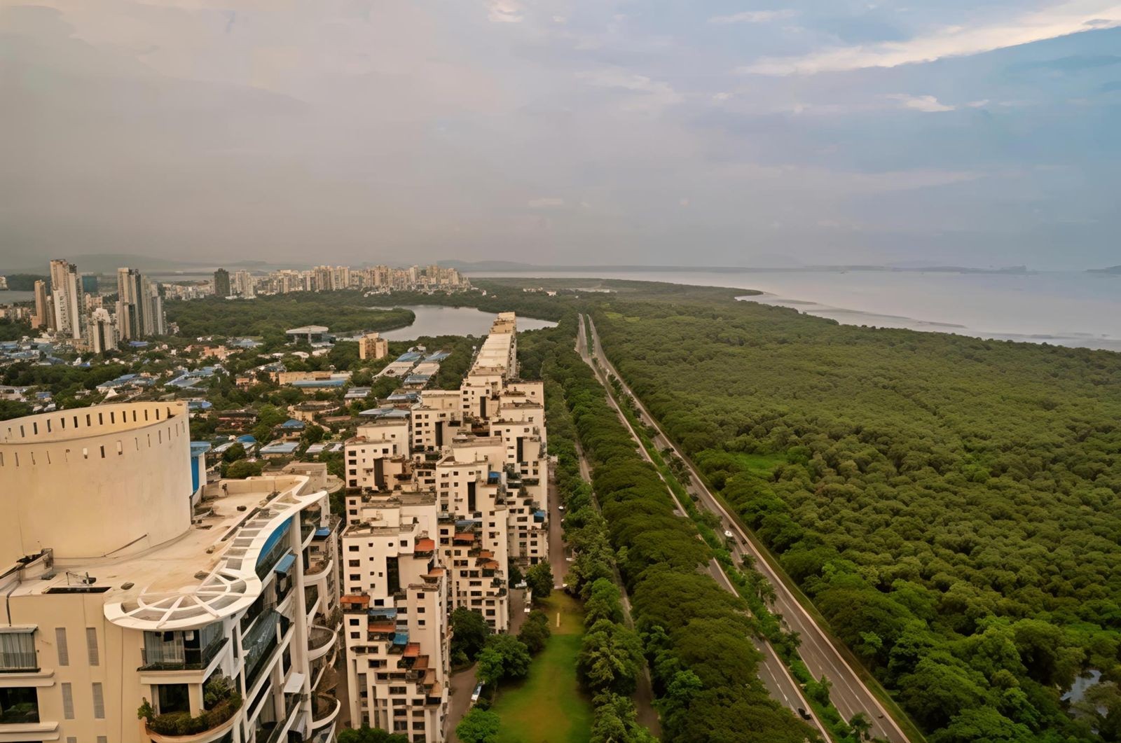 Sea Breeze & Sagar Darshan, Palm Beach Road, Nerul